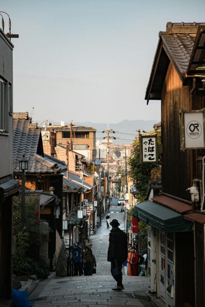 Kyoto Gion district street