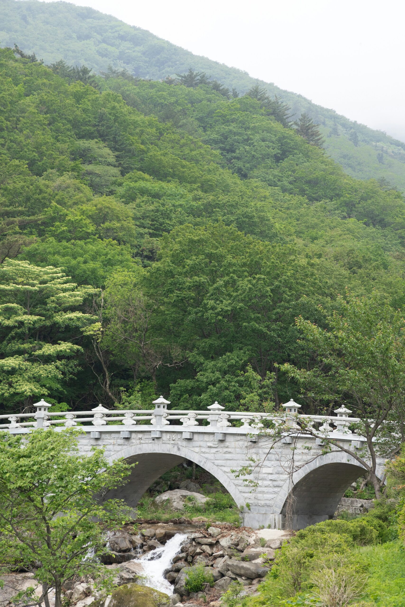 Stone bridge in Seoraksan National Park — Mountains & Mindfulness: Sinheungsa