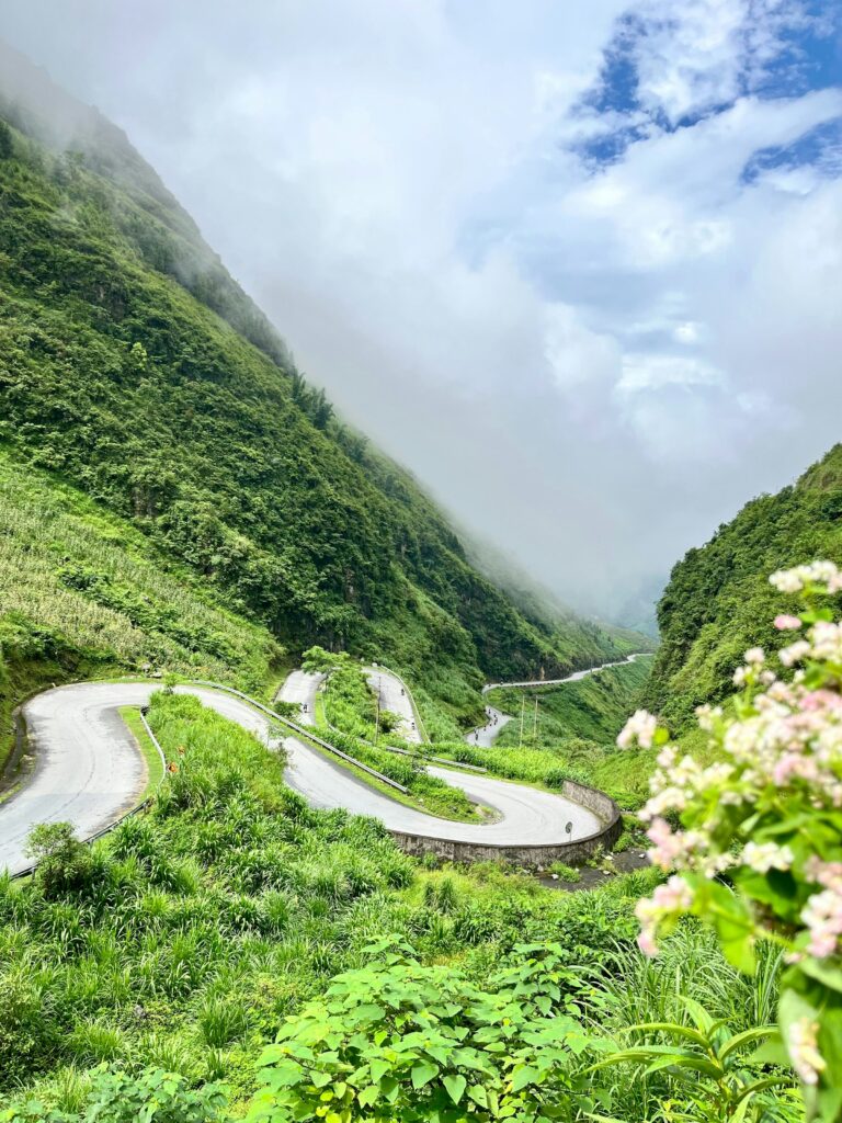 Dramatic karst scenery on the Ha Giang plateau