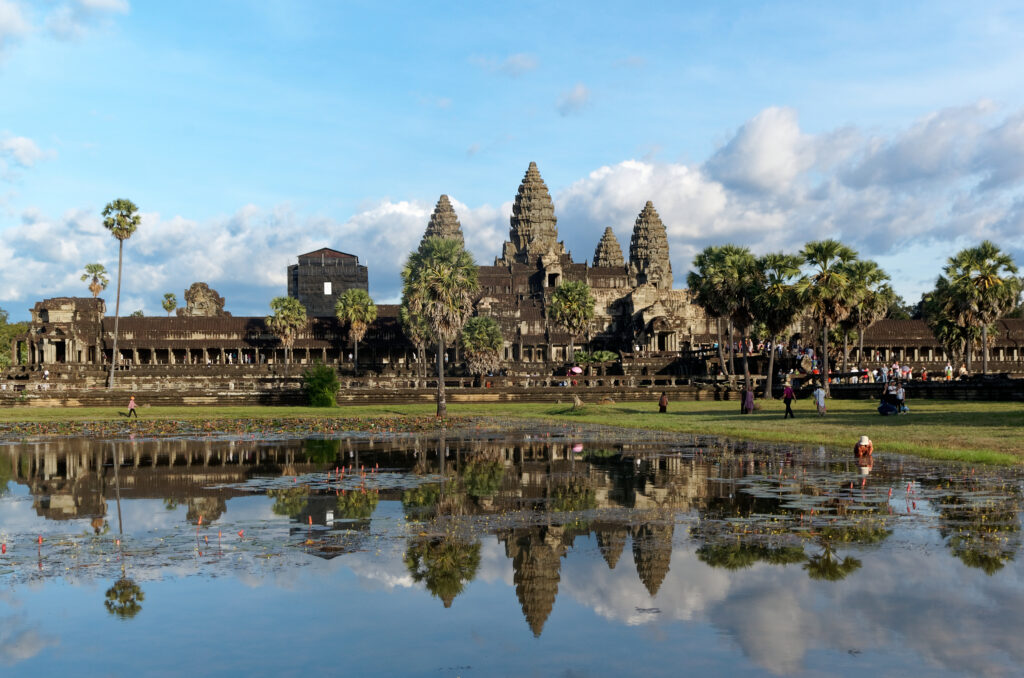 Cambodia Angkor Wat in Cambodia (view 5)