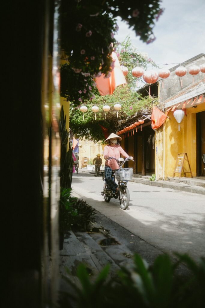 street shops blur — Japan's Sacred & Storied Sites