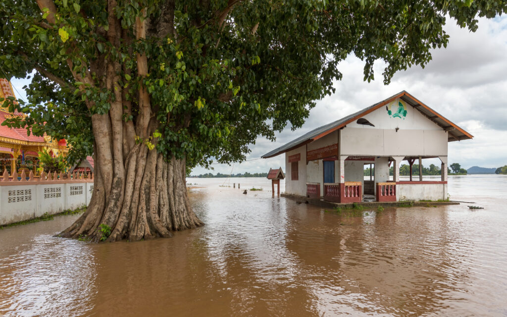 Islands of the Si Phan Don archipelago on the Mekong