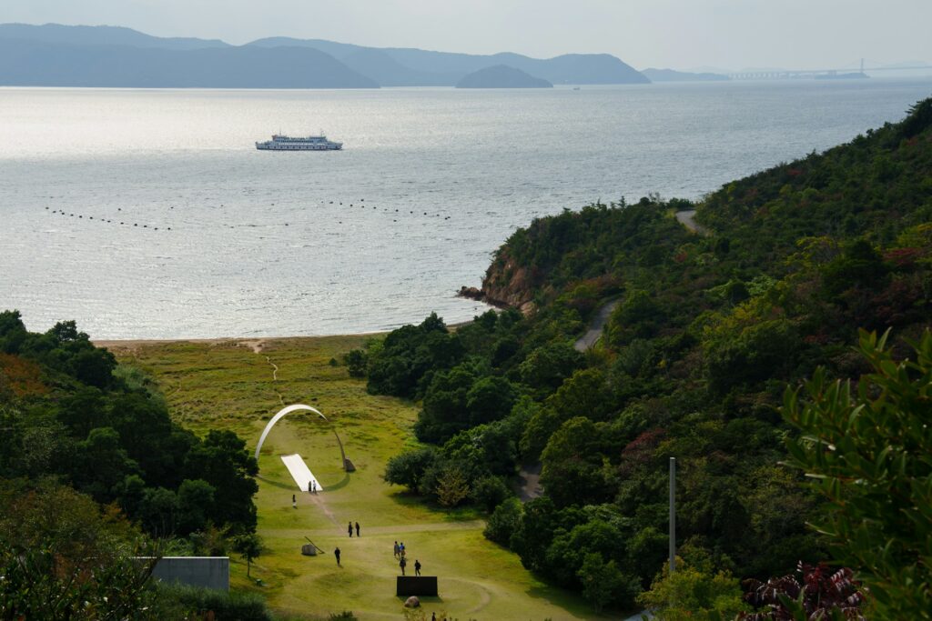 Naoshima art island coastline