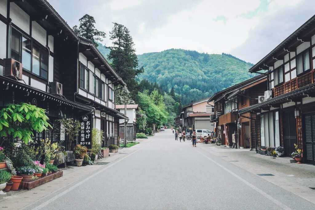 Takayama historic street