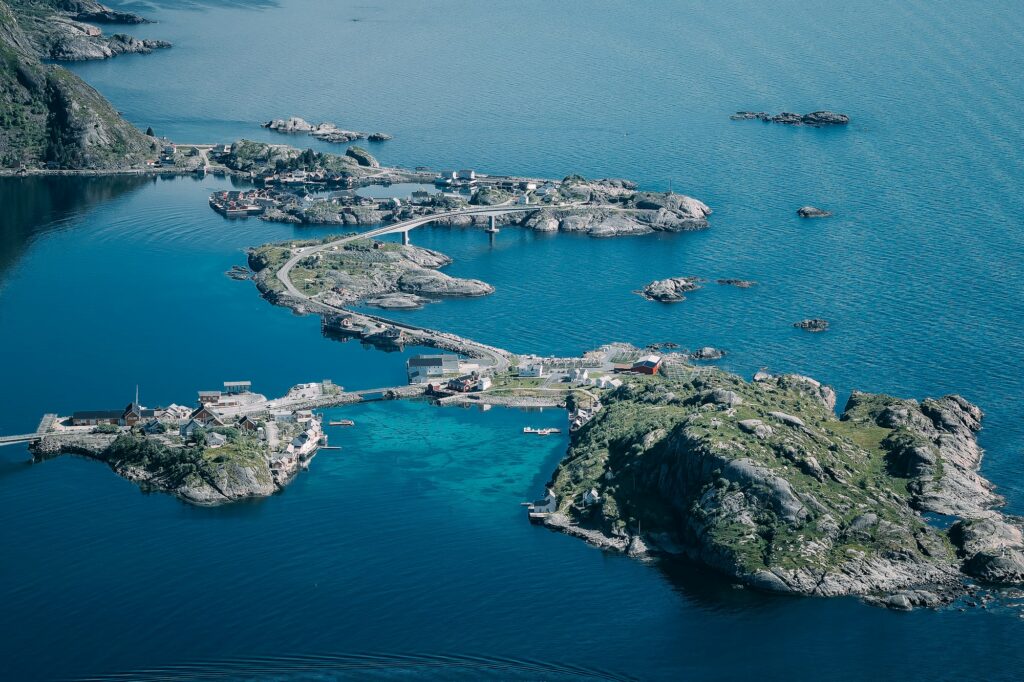 Seto Inland Sea turquoise islands