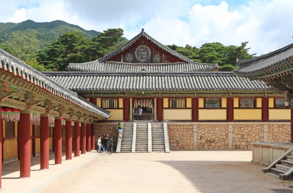 Gyeongju Bulguksa temple in South Korea